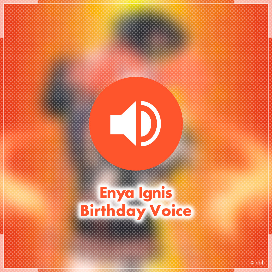 Mercancía de cumpleaños de Enya Ignis 2024