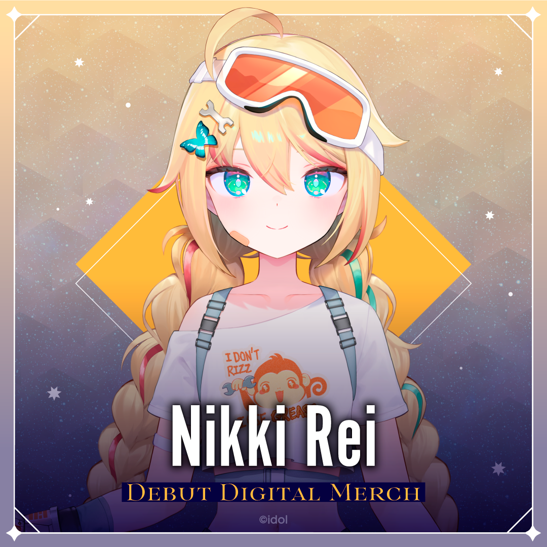 Mercancía digital del debut de Nikki Rei